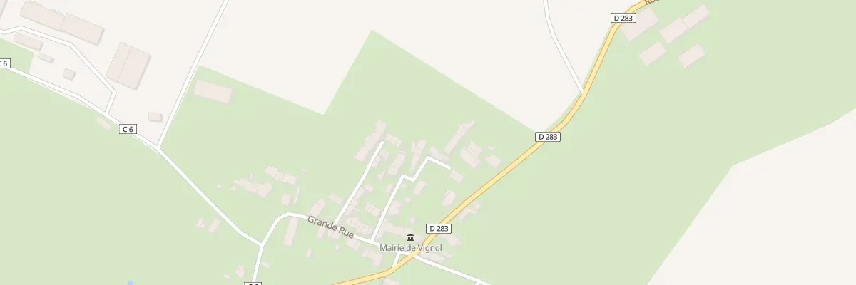 Plan du 3 Rue du Carrefour à Vignol