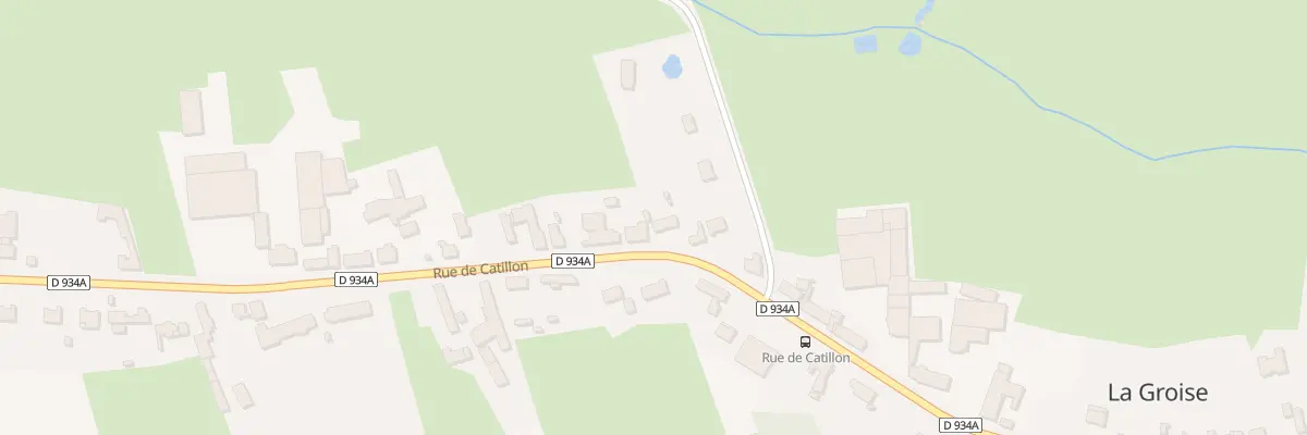 Plan du 54 Rue de Catillon à La Groise