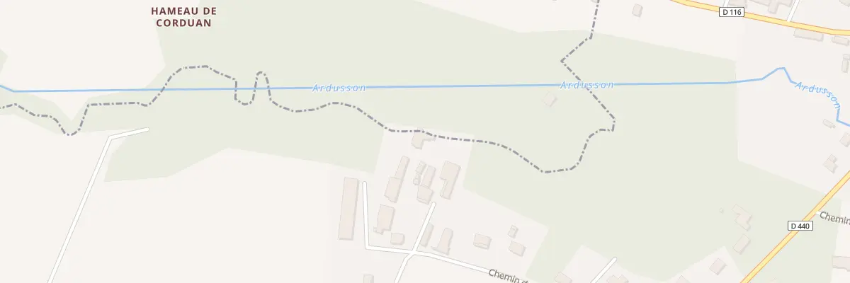 Plan du 2 Che de la Laiterie à La Fosse-Corduan