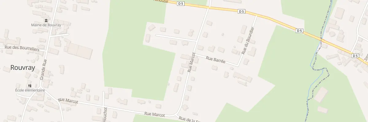 Plan du 19 Rue Marcot à Rouvray