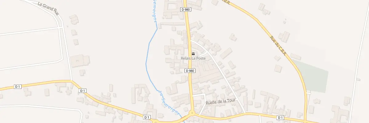 Plan du 16 Rue de la Tour à Verneuil