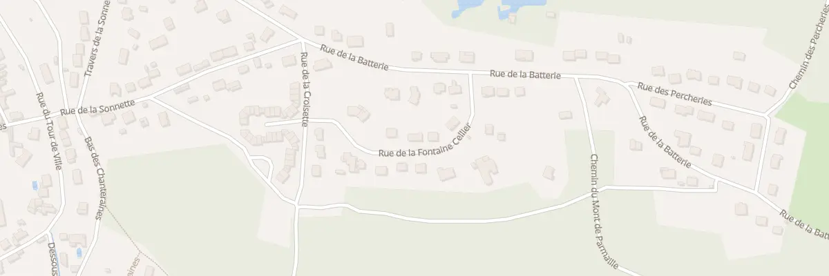 Plan du 9 Rue de la Fontaine Cellier à Bruyères-et-Montbérault