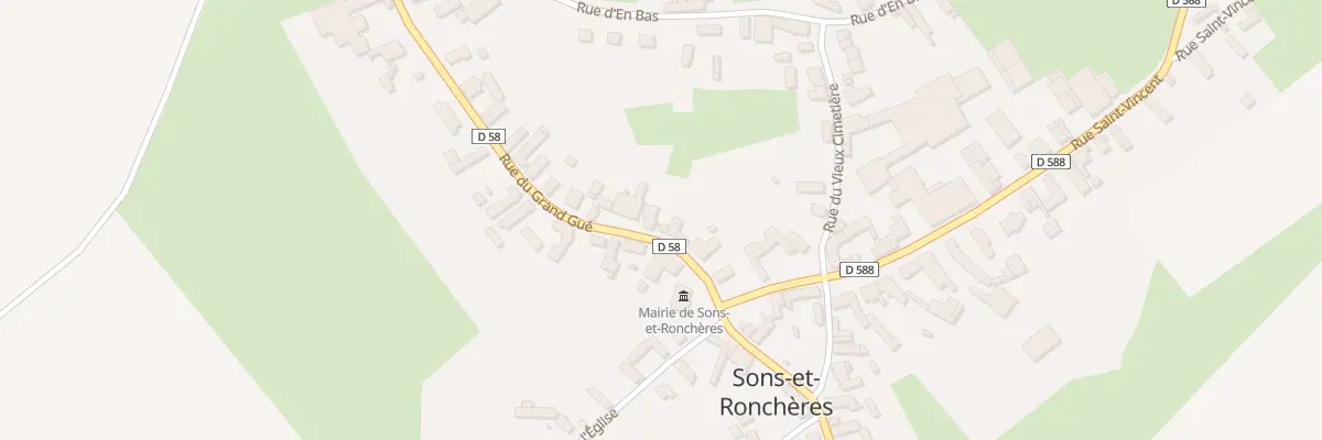 Plan du 6 Rue du Grand Gué à Sons-et-Ronchères
