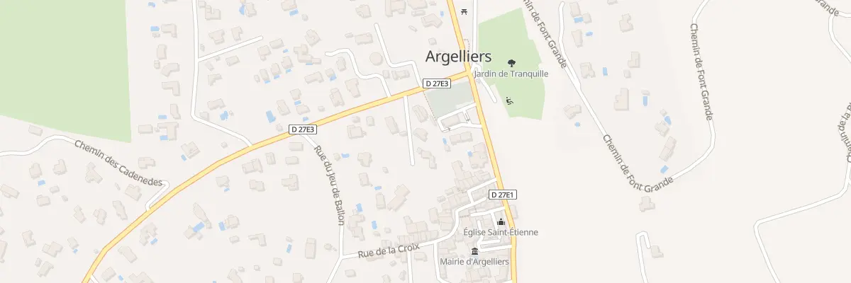 Plan du 1B Rte de la Boissiere à Argelliers