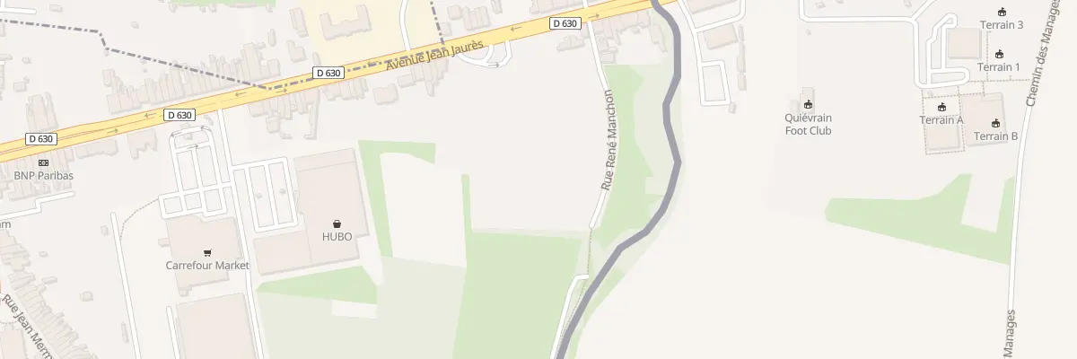 Plan du 29 Rue Georges Glowacki à Quiévrechain