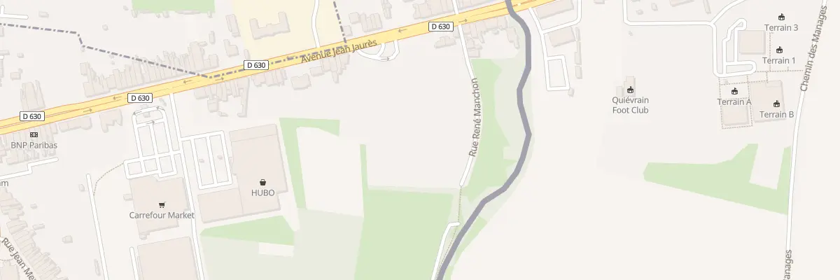 Plan du 25 Rue Georges Glowacki à Quiévrechain