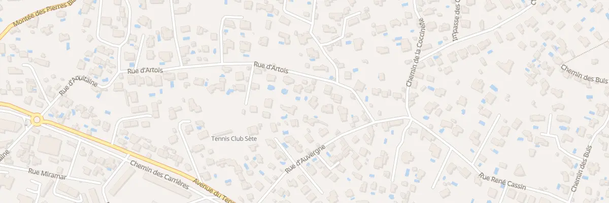 Plan du 117 Rue d’Artois à Sète