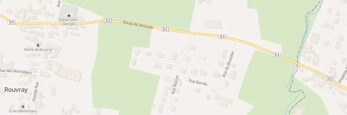 Plan du 23 Rue Marcot à Rouvray