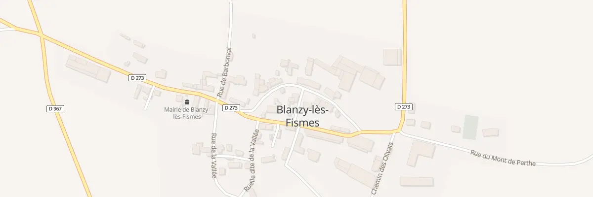 Plan du 4 Rue de la Chambrière à Blanzy-lès-Fismes