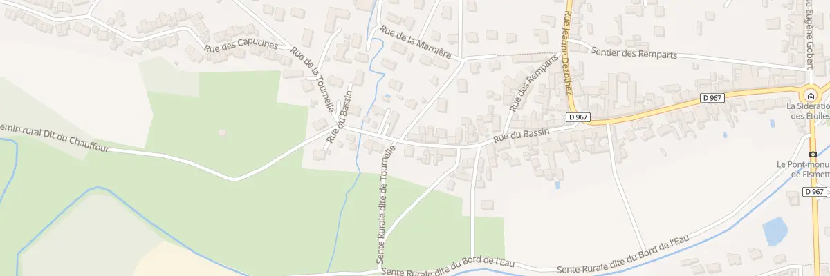 Plan du 28 Rue du Bassin à Fismes