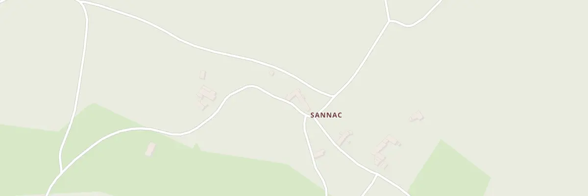 Plan du 22 Sannac à Allègre
