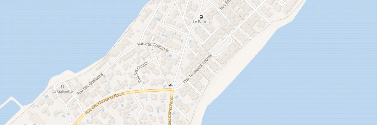 Plan du 7 Rue Toussaint Roussy à Sète