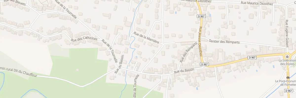 Plan du 9010 Rue du Bassin à Fismes