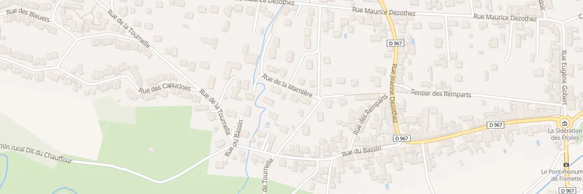 Plan du 3 Rue de la Marnière à Fismes
