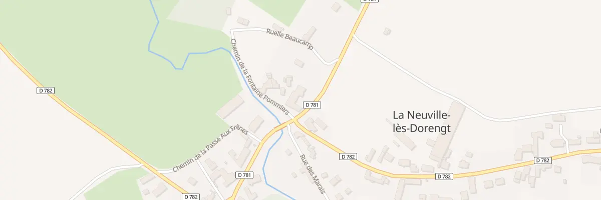 Plan du 1 Rue Colbert Quentin à La Neuville-lès-Dorengt