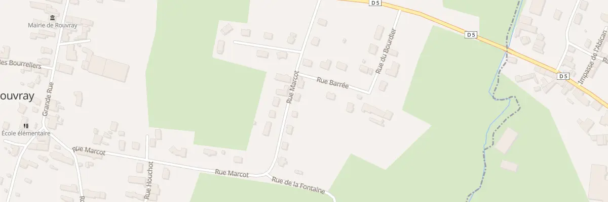 Plan du 26 Rue Marcot à Rouvray