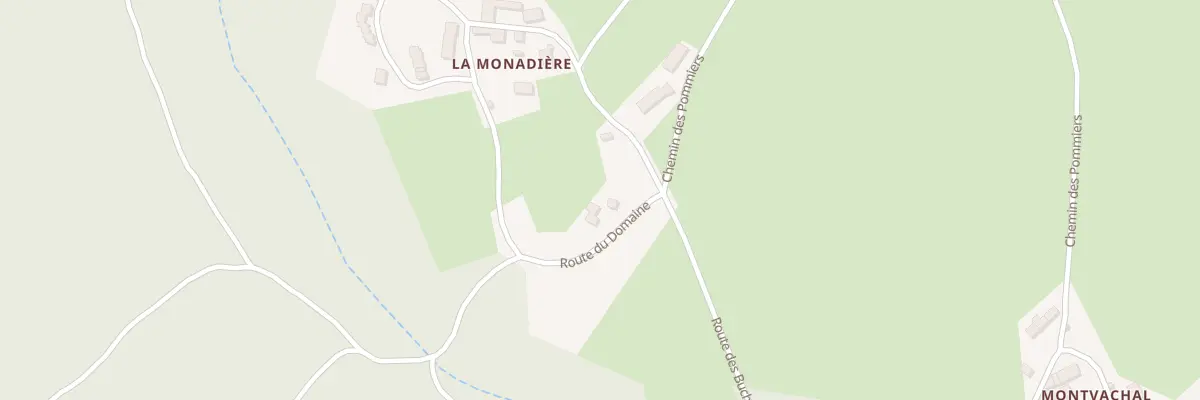 Plan du 2 Rte du Domaine à La Chapelle-Geneste