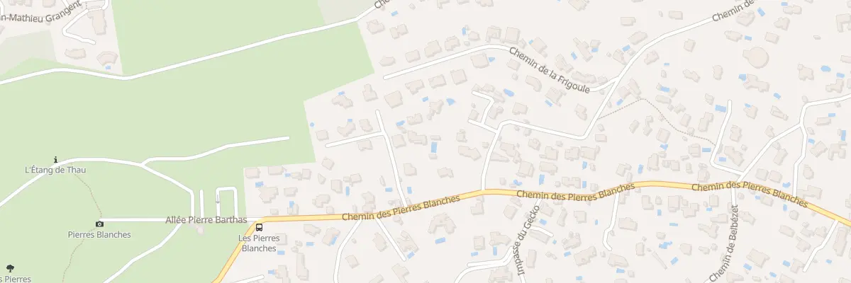 Plan du 62 Imp du Tourdre à Sète