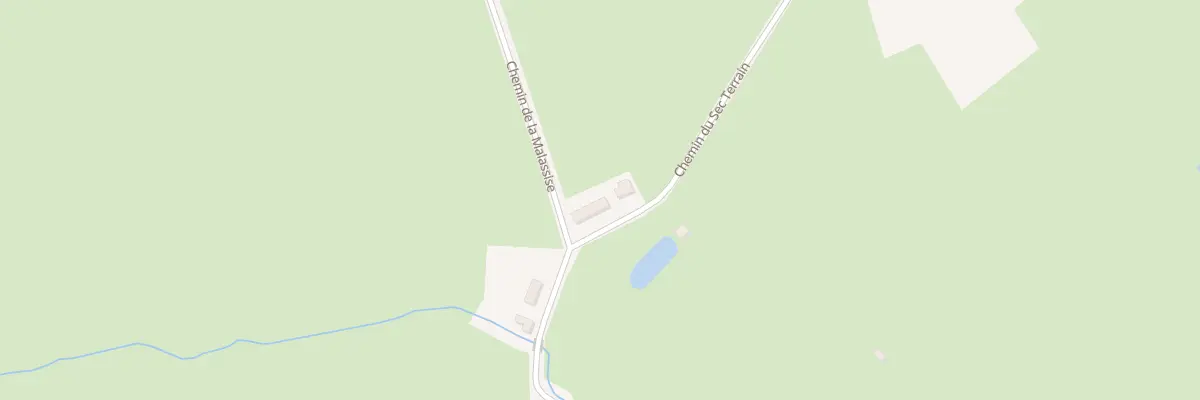 Plan du 9B Le Sec Terrain à La Groise