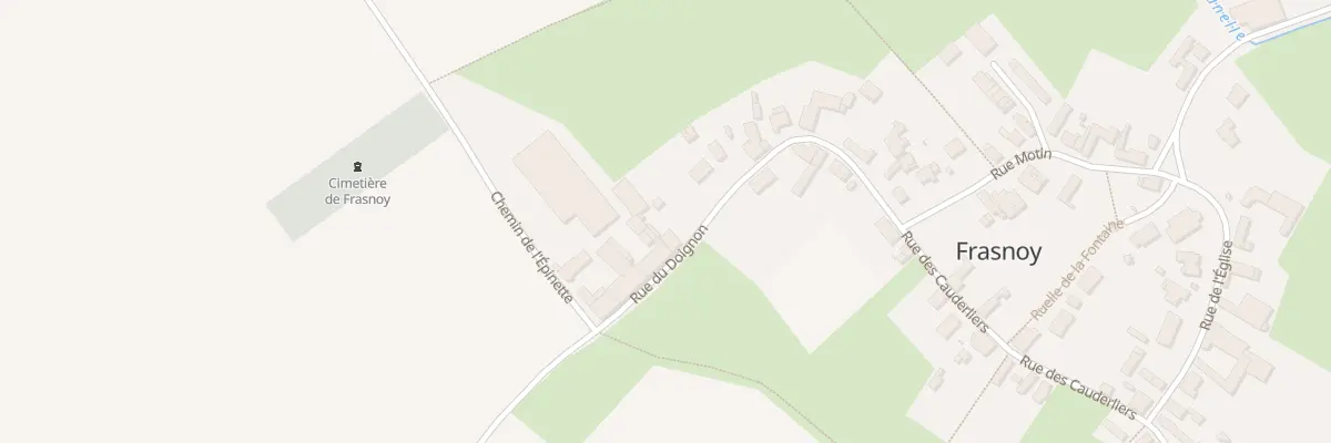 Plan du 21 Rue Doignon à Frasnoy