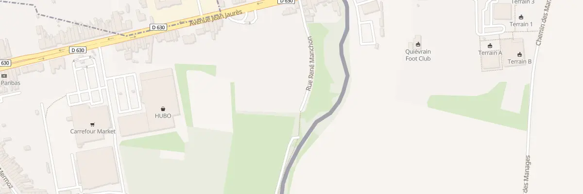 Plan du 56 Rue René Manchon à Quiévrechain