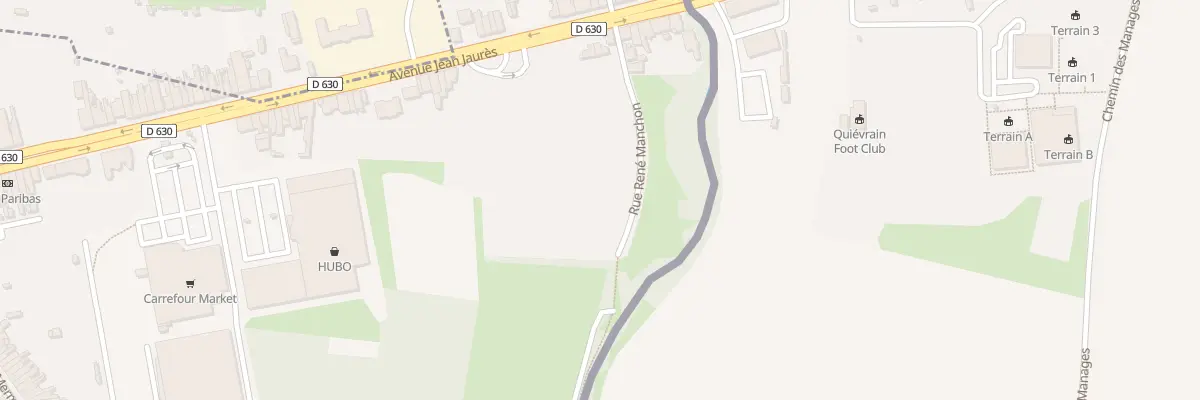 Plan du 46 Rue René Manchon à Quiévrechain