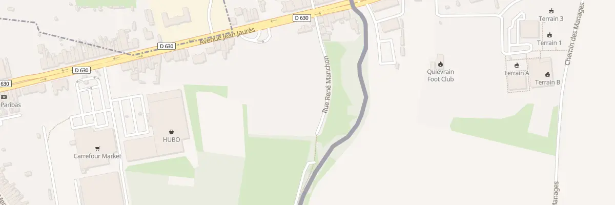 Plan du 44 Rue René Manchon à Quiévrechain