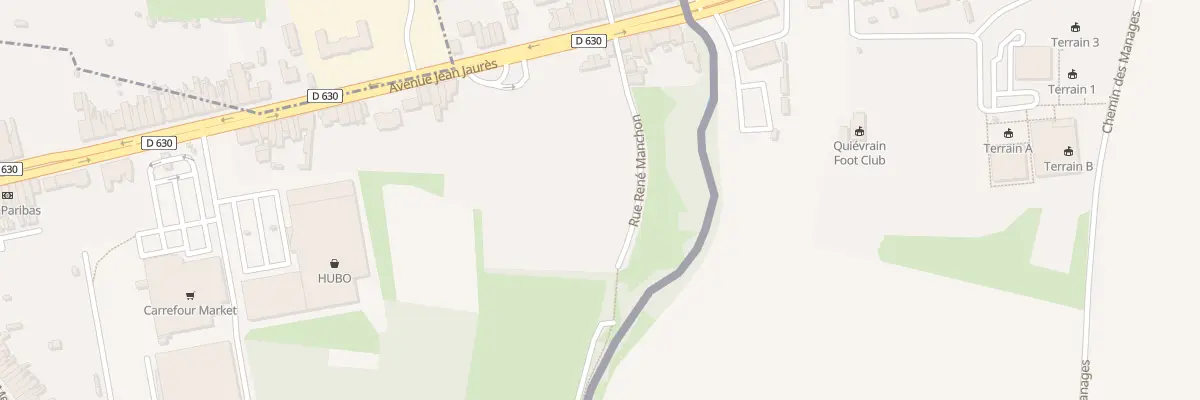 Plan du 42 Rue René Manchon à Quiévrechain