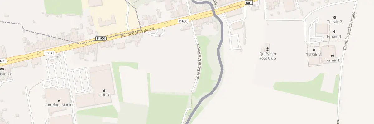 Plan du 32 Rue René Manchon à Quiévrechain
