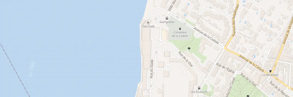 Plan du 4 Rue du Stade à Balaruc-les-Bains