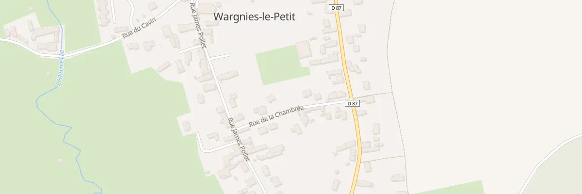 Plan du 10 Rue de la Chambrée à Wargnies-le-Petit