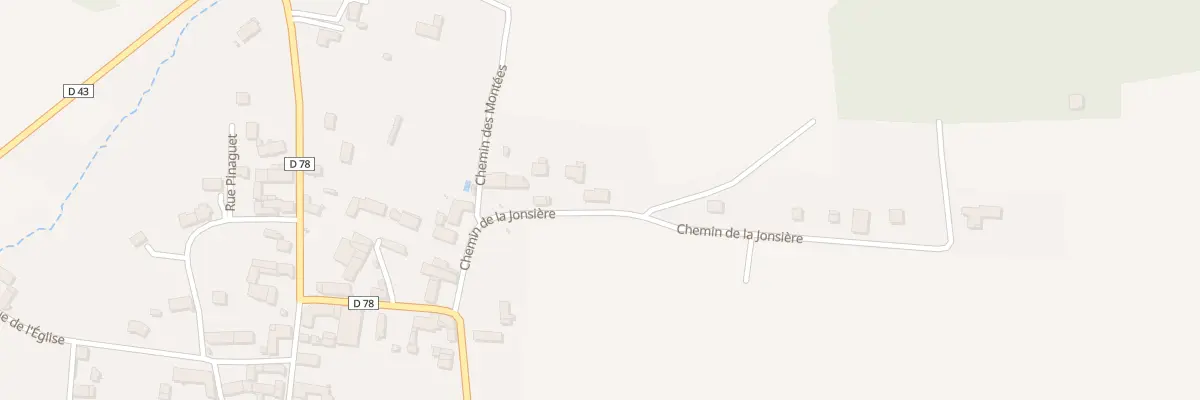 Plan du 15 Che de la Jonsière à Bouilly à Vergigny