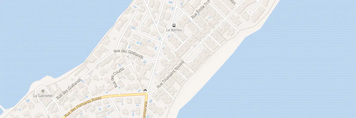 Plan du 19 Rue Toussaint Roussy à Sète