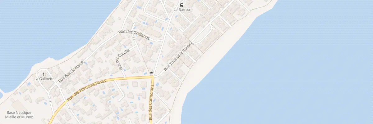 Plan du 6 Rue Paul Debia à Sète