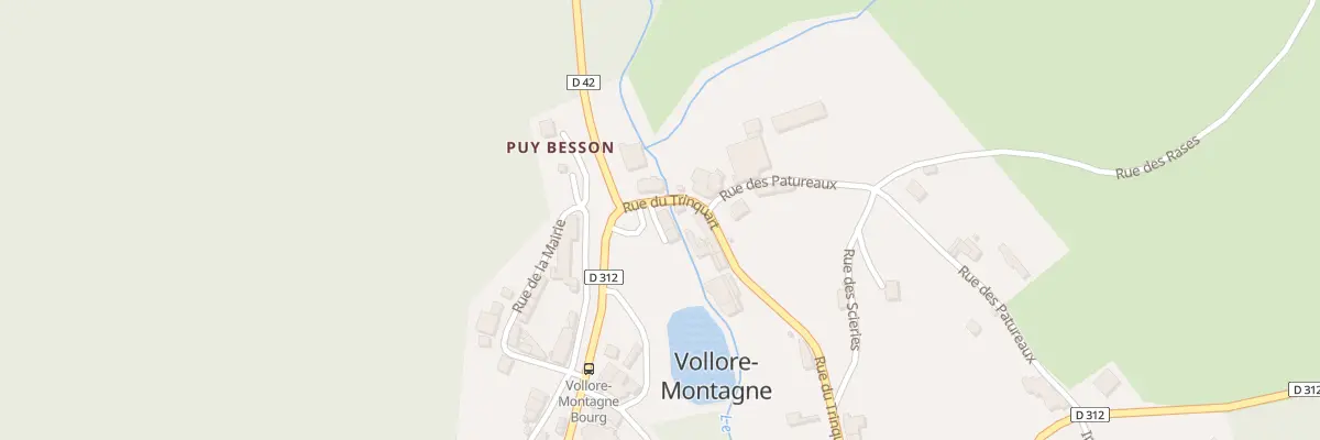 Plan du 5266 Au Pont à Vollore-Montagne
