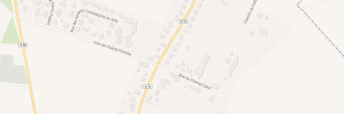 Plan du 26 Rue du Stade à Gélannes