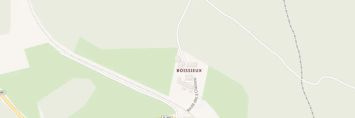 Plan du 5113 Boissieux à La Chapelle-Geneste