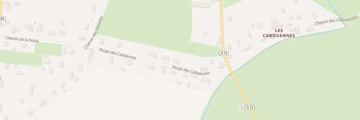 Plan du 13B Che des Cabouennes à Beaulon