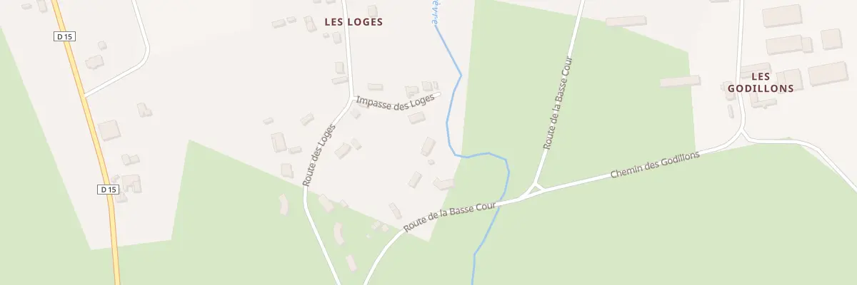 Plan du 2 Imp des Loges à Garnat-sur-Engièvre