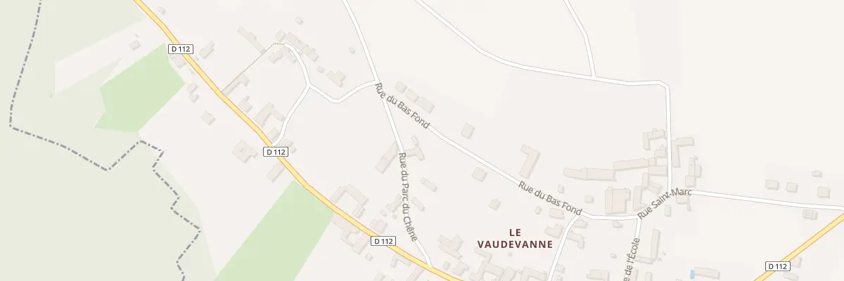 Plan du 7 Rue du Parc du Chêne à Chailley
