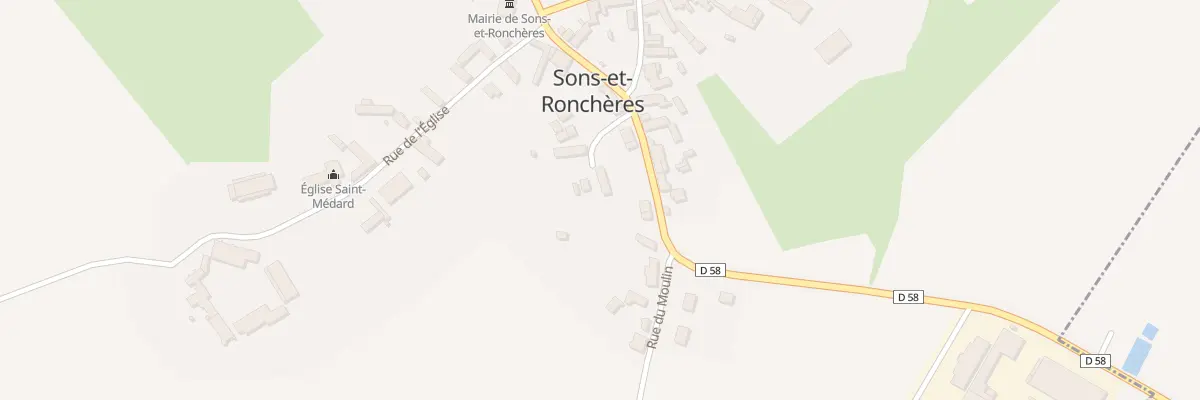 Plan du 33 Rue du Culot à Sons-et-Ronchères
