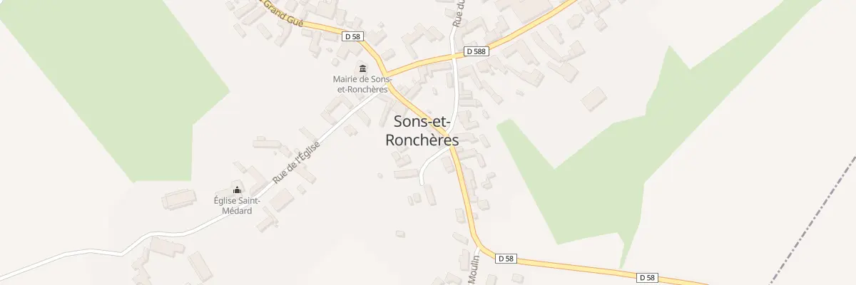 Plan du 26 Rue du Culot à Sons-et-Ronchères