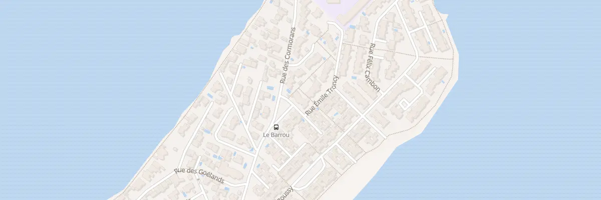 Plan du 19 Rue Emile Troncy à Sète