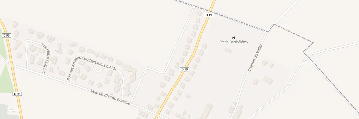 Plan du 41 Rue du Stade à Gélannes