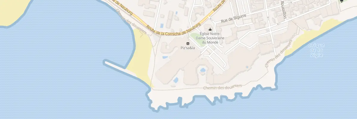 Plan de Res Nautiques de Saint Clair à Sète