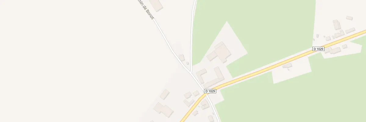 Plan du 110 Che de Bonot à Villers-lès-Guise