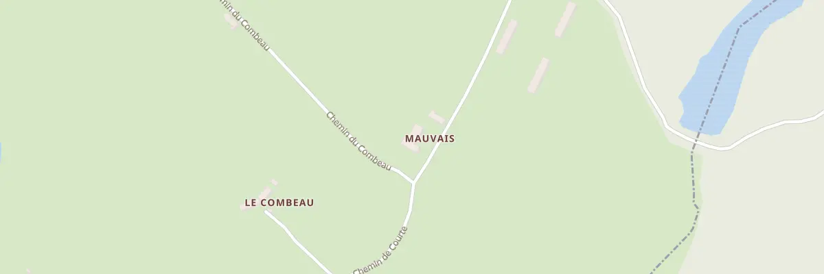 Plan du 39 Che de Courte à Saint-Prix