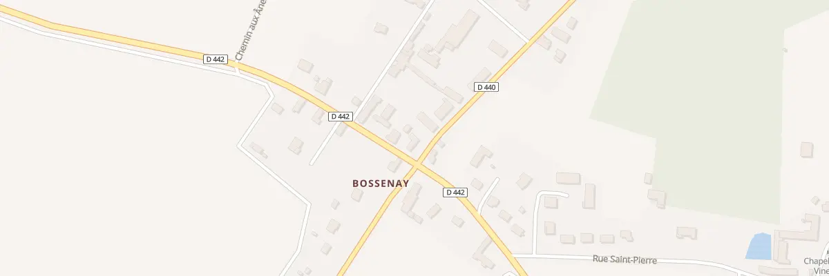 Plan du 28 Rue des Marronniers à Saint-Martin-de-Bossenay