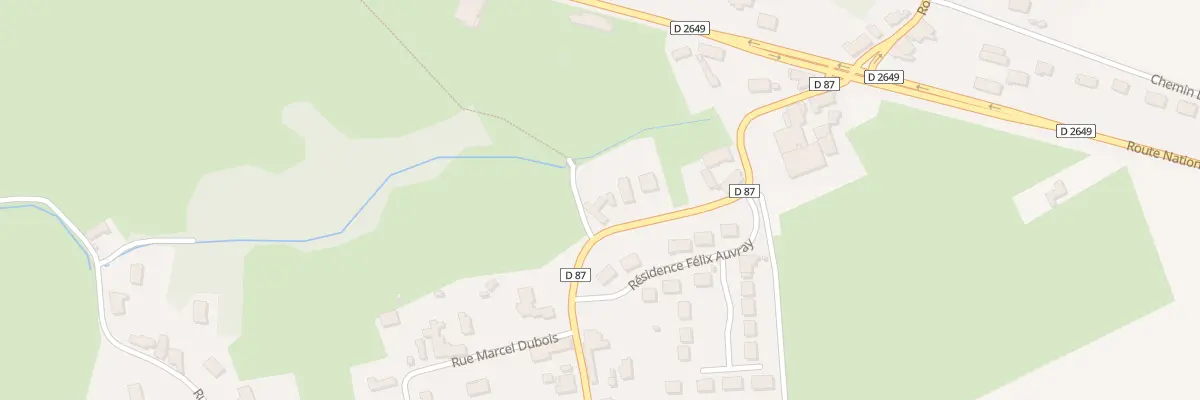 Plan du 8 Rue Roger Drémaux à Wargnies-le-Petit