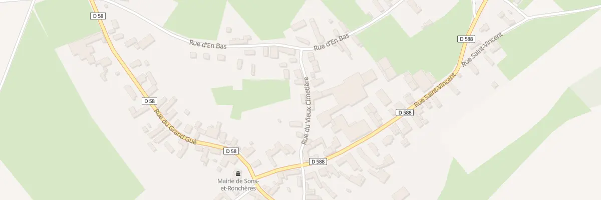 Plan du 82 Le Village à Sons-et-Ronchères